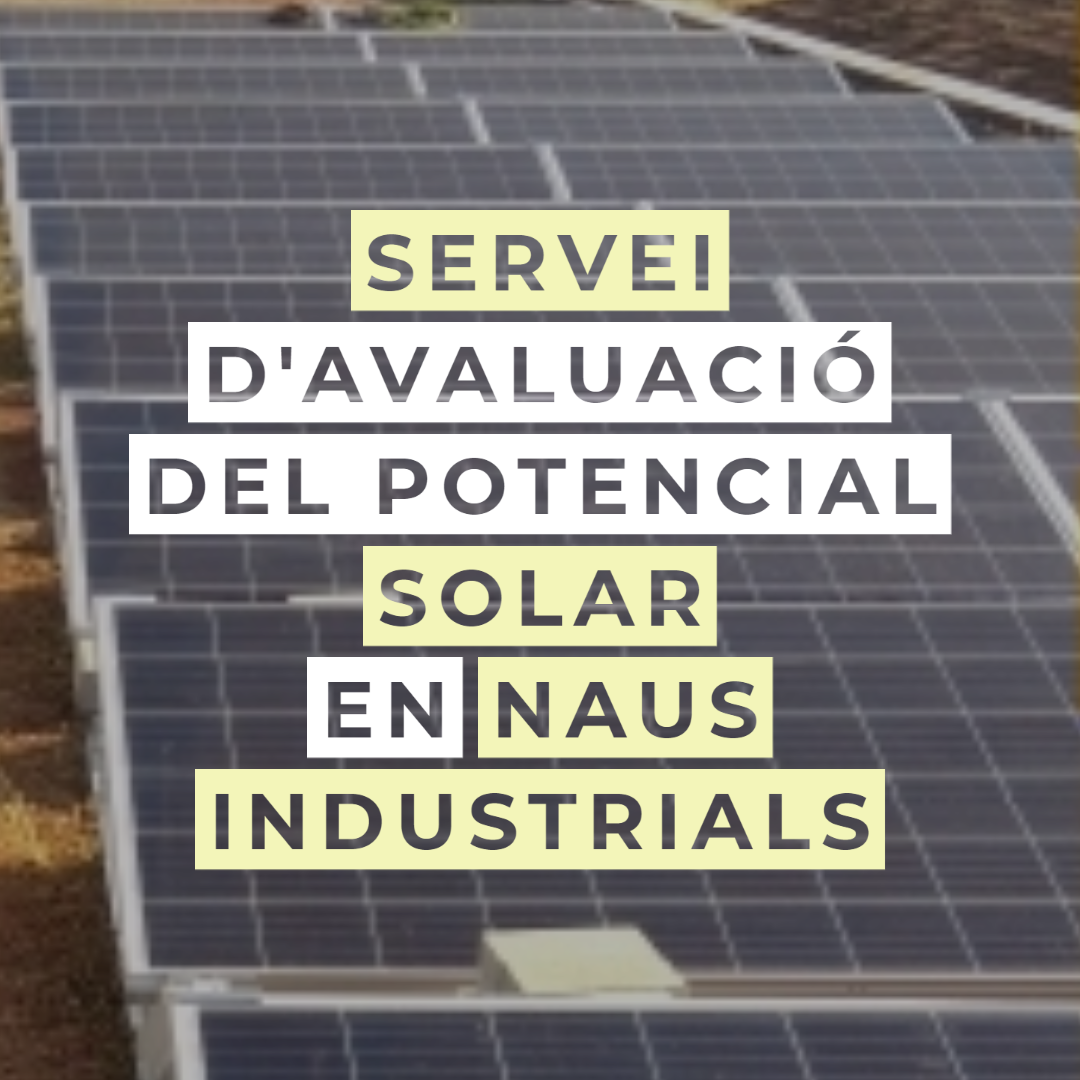 Servei d'avaluació del potencial solar en naus industrials