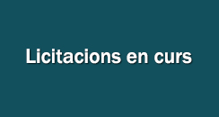 contratacio Perfil contractant Licitacions en curs